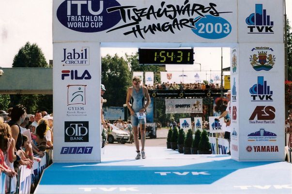ITU Triatlon Világkupa Tiszaújvárosban 2003